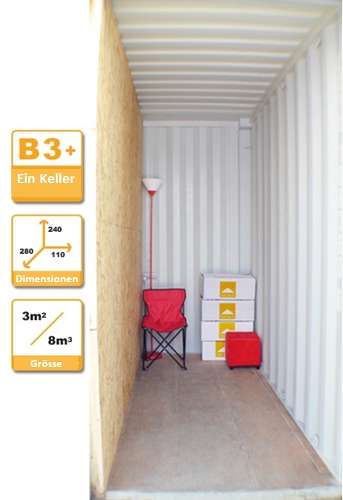 Selbstlagerung Container B3